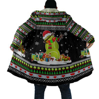 Christmas Tennis Snowman Cloak Xmas Holiday Patterns - Wonder Print Shop
