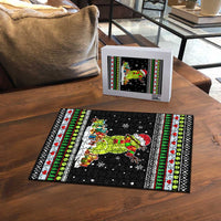 Christmas Tennis Snowman Puzzle Xmas Holiday Patterns - Wonder Print Shop