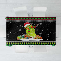 Christmas Tennis Snowman Tablecloth Xmas Holiday Patterns - Wonder Print Shop