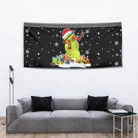 Christmas Tennis Snowman Tapestry Xmas Holiday Patterns - Wonder Print Shop