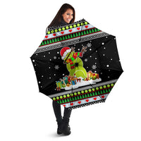Christmas Tennis Snowman Umbrella Xmas Holiday Patterns - Wonder Print Shop