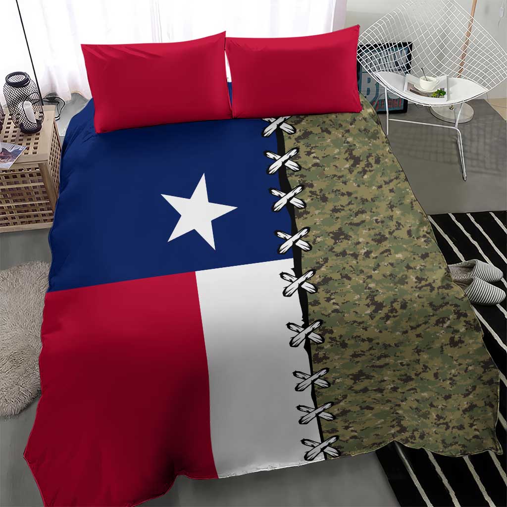 Christmas Texas Camo Bedding Set Xmas Holiday Patterns - Wonder Print Shop