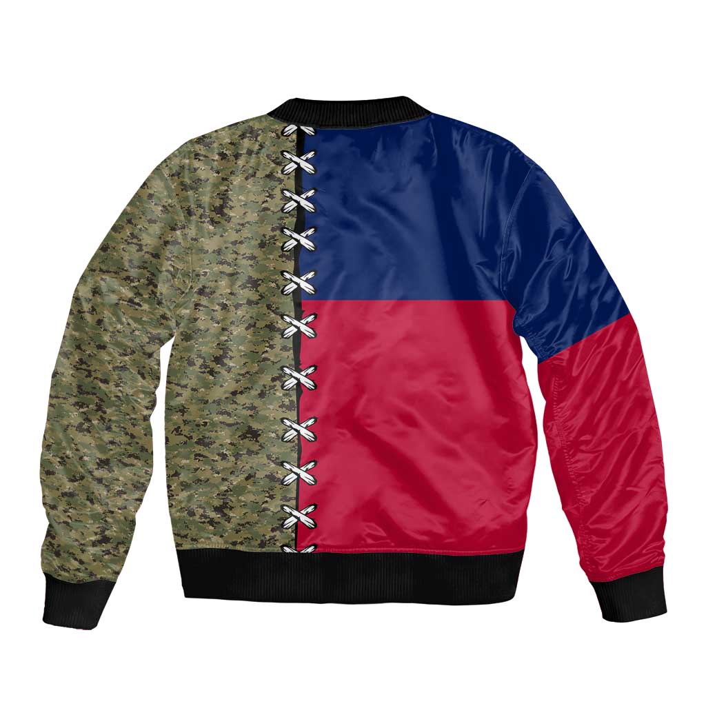 Christmas Texas Camo Bomber Jacket Xmas Holiday Patterns - Wonder Print Shop