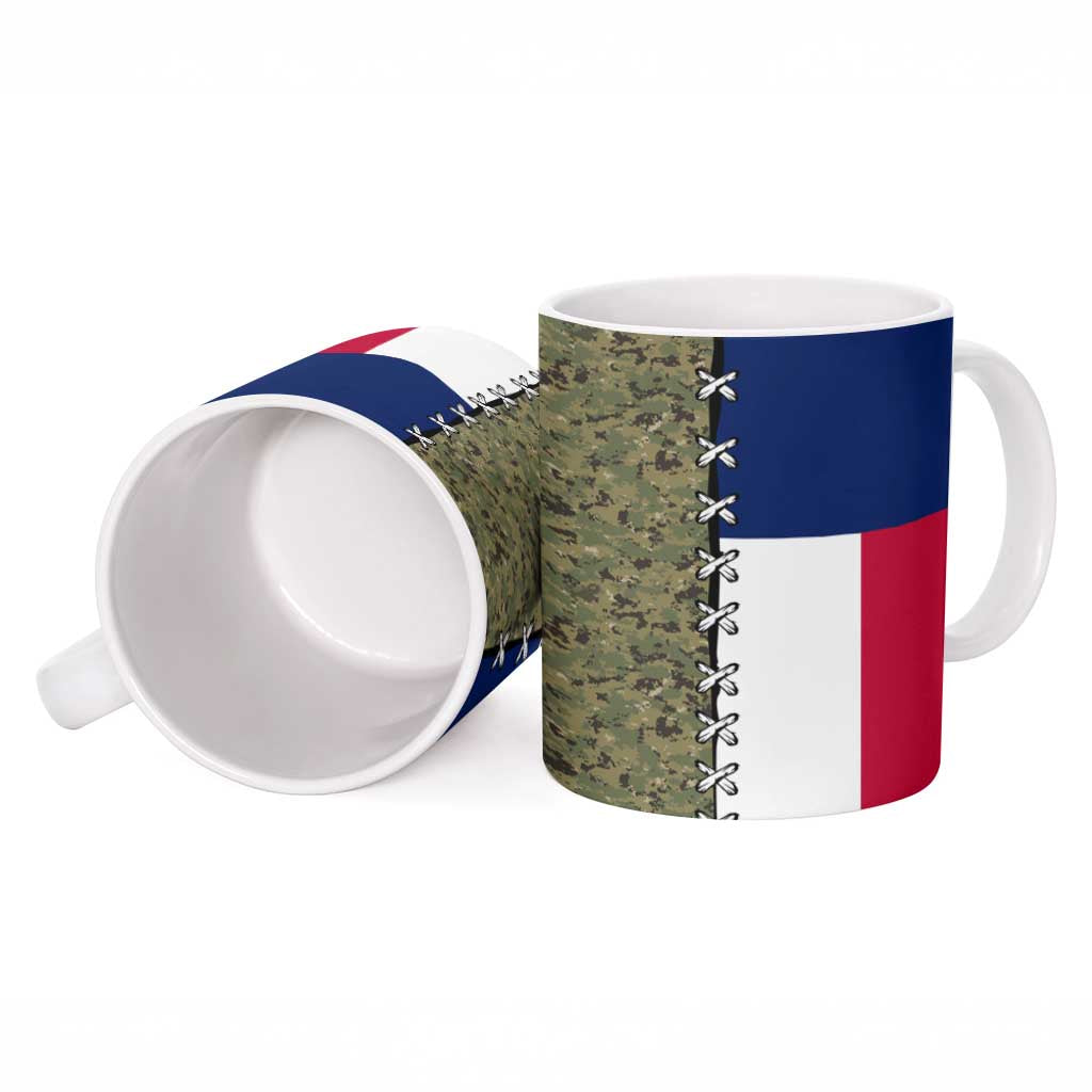 Christmas Texas Camo Ceramic Mug Xmas Holiday Patterns - Wonder Print Shop