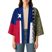 Christmas Texas Camo Kimono Xmas Holiday Patterns - Wonder Print Shop