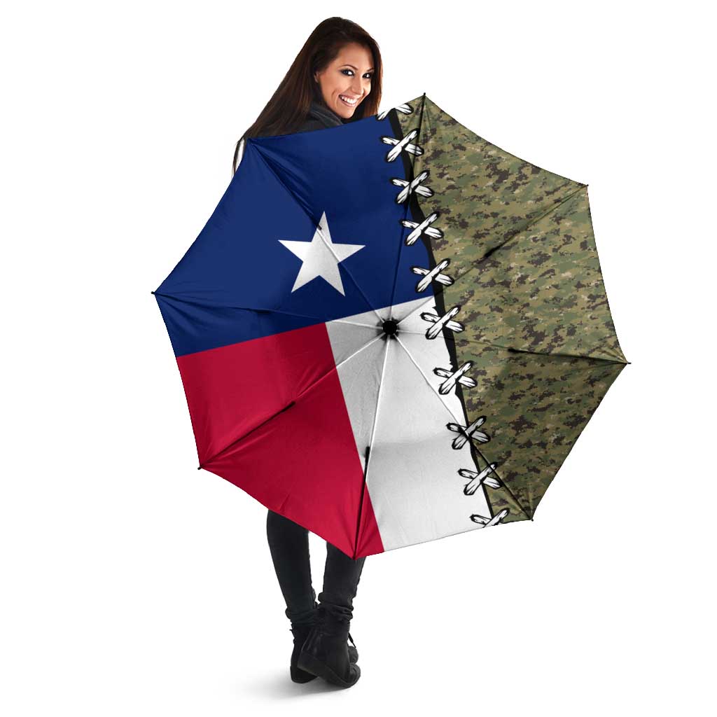 Christmas Texas Camo Umbrella Xmas Holiday Patterns - Wonder Print Shop