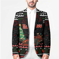 Monaco Christmas Blazer with Race Car Christmas Tree and Snowflake Holiday - Wonder Print Shop