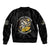 A Little Sunshine A Little Savage Skull Bomber Jacket - Wonder Print Shop