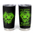 I'm Never Alone Skull Demon Tumbler Cup - Wonder Print Shop