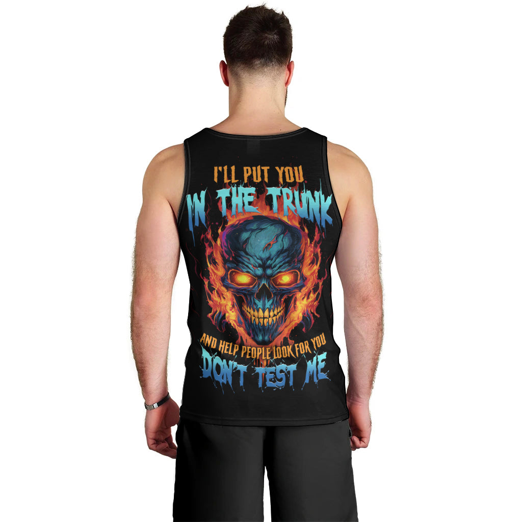 I'll Put You In The Trunk Men Tank Top - Wonder Print Shop