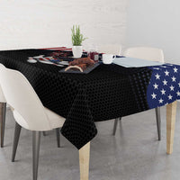 Custom Patriotic Bowling Tablecloth with Bald Eagle, American Flag Bowling Ball - Wonder Print Shop