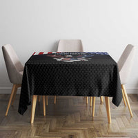 Custom Patriotic Bowling Tablecloth with Bald Eagle, American Flag Bowling Ball - Wonder Print Shop