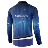 Custom Galaxy Bowling Button Sweatshirt with Striking Pins and Ball Design - Wonder Print Shop
