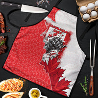 Canada Day Apron Patriotic Maple Leaf - Robotic Fist