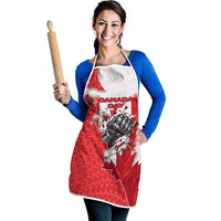 Canada Day Apron Patriotic Maple Leaf - Robotic Fist
