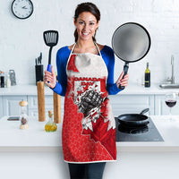 Canada Day Apron Patriotic Maple Leaf - Robotic Fist