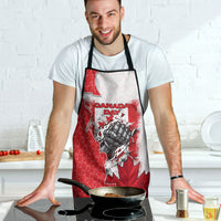 Canada Day Apron Patriotic Maple Leaf - Robotic Fist