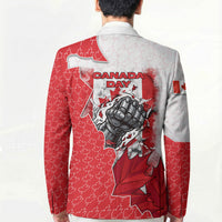 Canada Day Blazer Patriotic Maple Leaf - Robotic Fist