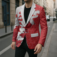 Canada Day Blazer Patriotic Maple Leaf - Robotic Fist