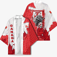 Canada Day Kimono Patriotic Maple Leaf - Robotic Fist
