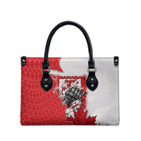Canada Day Leather Bag Patriotic Maple Leaf - Robotic Fist