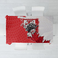 Canada Day Tablecloth Patriotic Maple Leaf - Robotic Fist