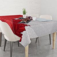 Canada Day Tablecloth Patriotic Maple Leaf - Robotic Fist