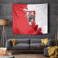 Canada Day Tapestry Patriotic Maple Leaf - Robotic Fist