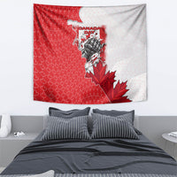 Canada Day Tapestry Patriotic Maple Leaf - Robotic Fist
