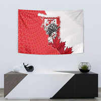 Canada Day Tapestry Patriotic Maple Leaf - Robotic Fist