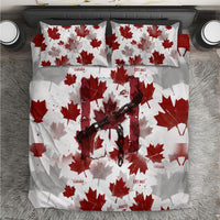 Canada Day Bedding Set Constitutional Autonomy 1982 Vintage - Broken Chains Freedom