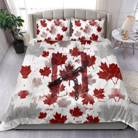 Canada Day Bedding Set Constitutional Autonomy 1982 Vintage - Broken Chains Freedom