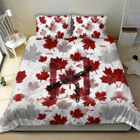 Canada Day Bedding Set Constitutional Autonomy 1982 Vintage - Broken Chains Freedom