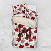 Canada Day Bedding Set Constitutional Autonomy 1982 Vintage - Broken Chains Freedom