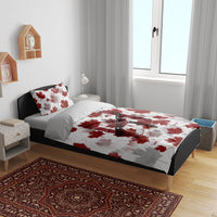 Canada Day Bedding Set Constitutional Autonomy 1982 Vintage - Broken Chains Freedom