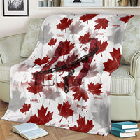 Canada Day Blanket Constitutional Autonomy 1982 Vintage - Broken Chains Freedom