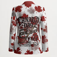Canada Day Blazer Constitutional Autonomy 1982 Vintage - Broken Chains Freedom