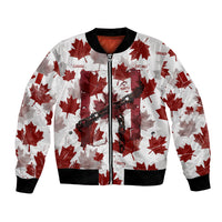 Canada Day Bomber Jacket Constitutional Autonomy 1982 Vintage - Broken Chains Freedom