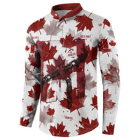 Canada Day Button Sweatshirt Constitutional Autonomy 1982 Vintage - Broken Chains Freedom