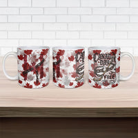 Canada Day Ceramic Mug Constitutional Autonomy 1982 Vintage - Broken Chains Freedom