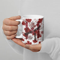 Canada Day Ceramic Mug Constitutional Autonomy 1982 Vintage - Broken Chains Freedom