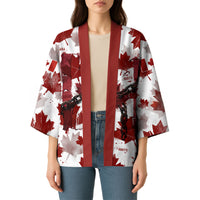 Canada Day Kimono Constitutional Autonomy 1982 Vintage - Broken Chains Freedom
