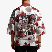 Canada Day Kimono Constitutional Autonomy 1982 Vintage - Broken Chains Freedom