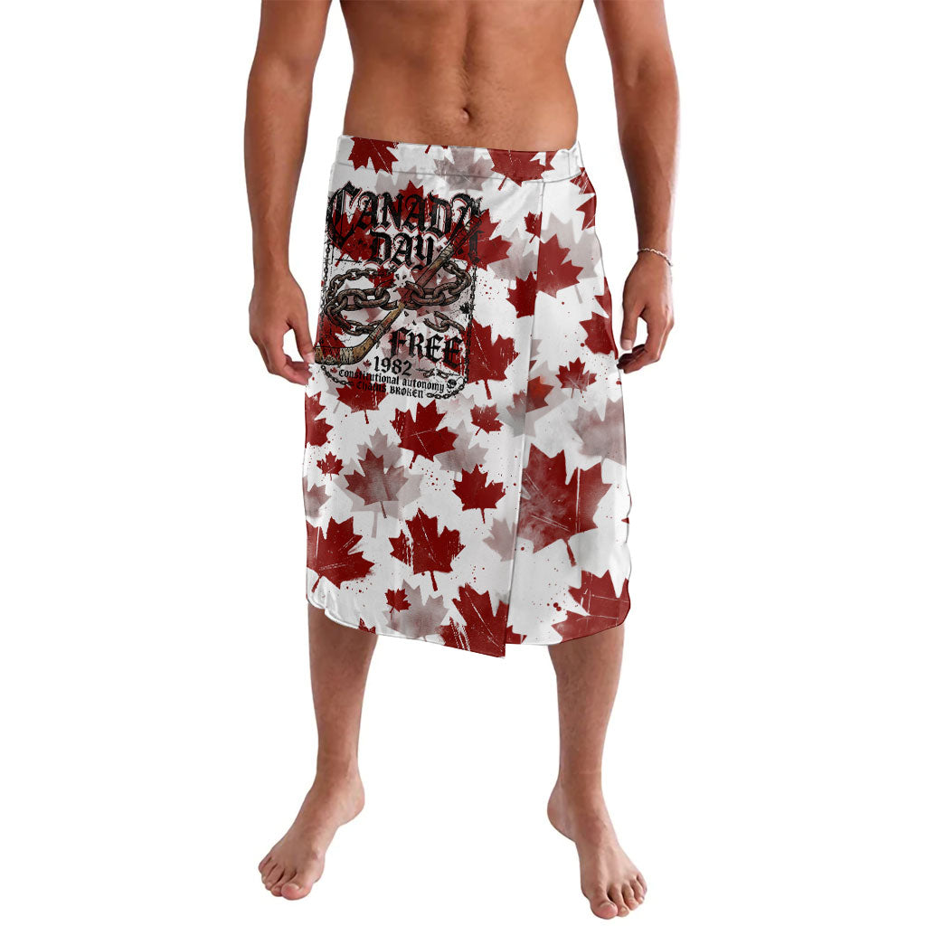 Canada Day Lavalava Constitutional Autonomy 1982 Vintage - Broken Chains Freedom