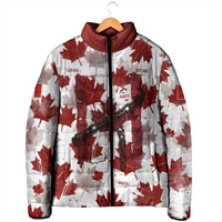 Canada Day Padded Jacket Constitutional Autonomy 1982 Vintage - Broken Chains Freedom