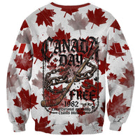 Canada Day Sweatshirt Constitutional Autonomy 1982 Vintage - Broken Chains Freedom