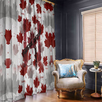 Canada Day Window Curtain Constitutional Autonomy 1982 Vintage - Broken Chains Freedom