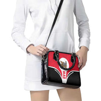 Iraq Shoulder Handbag with Lamassu Mythical Creature and National Map Design - Wonder Print Shop
