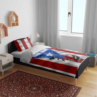 Puerto Rico Fishing Bedding Set Fish Hook Flag PR Custom Name - Wonder Print Shop