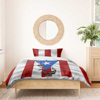 Puerto Rico Fishing Bedding Set Fish Hook Flag PR Custom Name - Wonder Print Shop